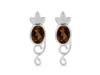Smoky Stud Earring SMY-RDE-5.
