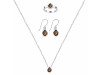  Smoky Jewelry Set SMY-RDN-451-RDE-1317-RDR-4027.