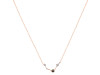 Aries Zodiac Star Constellation Smoky & White Topaz Necklace SMY-RDN-488.