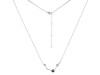 Aries Zodiac Star Constellation Smoky & White Topaz Necklace SMY-RDN-488.