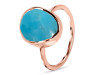 Turquoise Raw Crystal Ring TRQ-RR-345.