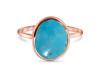 Turquoise Raw Crystal Ring TRQ-RR-345.