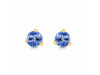 Tanzanite Stud Earring TZN-RDE-1565.