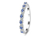 Tanzanite & White Topaz Ring TZN-RDR-2201.