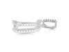 Cubic Zirconia Alphabet D Pendant CUZ-RDA-186.