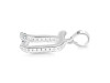 Cubic Zirconia Alphabet D Pendant CUZ-RDA-160.