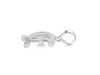 Cubic Zirconia Alphabet E Pendant CUZ-RDA-161.