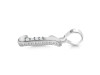 Cubic Zirconia Alphabet J Pendant CUZ-RDA-166.