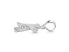 Cubic Zirconia Alphabet K Pendant CUZ-RDA-167.
