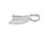 Cubic Zirconia Alphabet M Pendant CUZ-RDA-195.
