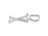 Cubic Zirconia Alphabet X Pendant CUZ-RDA-206.