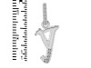 Cubic Zirconia Alphabet Y Pendant CUZ-RDA-207.