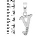 Cubic Zirconia Alphabet Y Pendant CUZ-RDA-181.