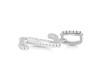 Cubic Zirconia Alphabet Z Pendant CUZ-RDA-208.