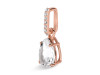 White Topaz & White Topaz Pendant WTZ-RP-76.