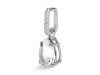 White Topaz & White Topaz Pendant WTZ-RP-76.