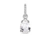 White Topaz & White Topaz Pendant WTZ-RP-76.