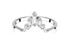White Topaz Ring WTZ-RR-407.