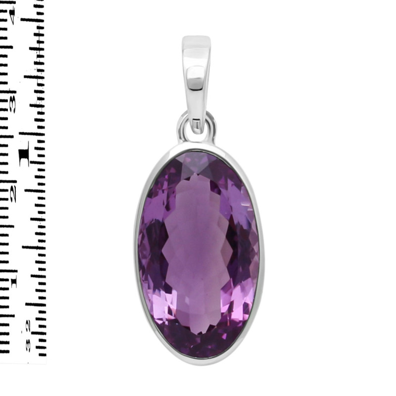 Amethyst Pendant AMT-RDN-256.