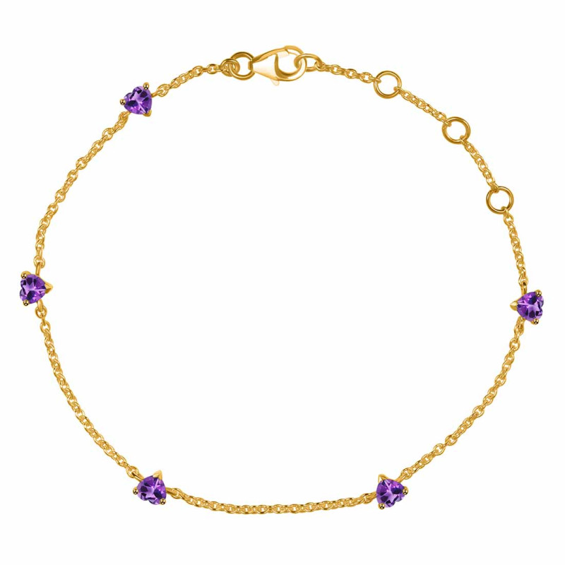 Amethyst Bracelet AMT-RDB-169.
