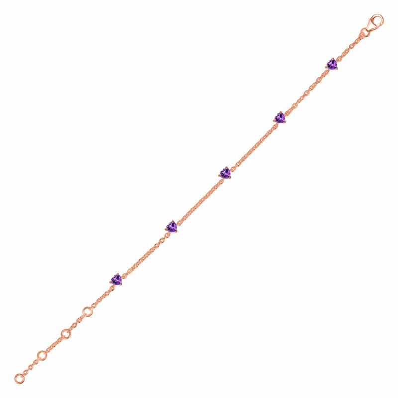 Amethyst Bracelet AMT-RDB-169.