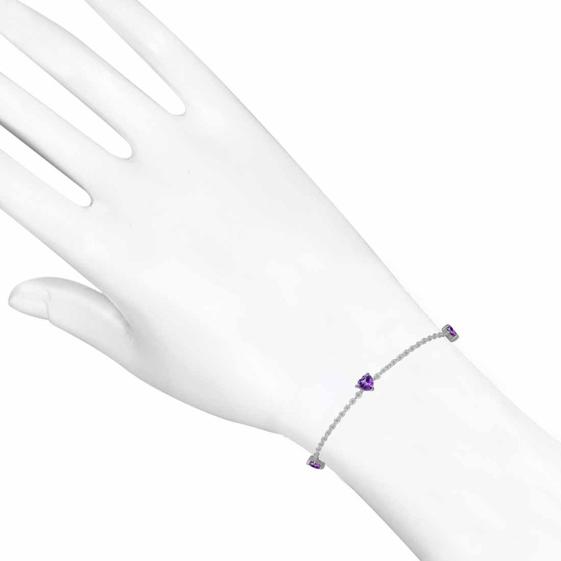Amethyst Bracelet AMT-RDB-169.
