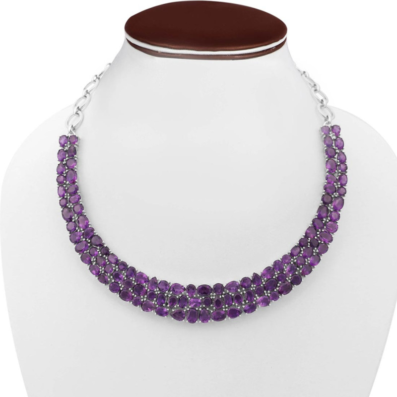 Amethyst Necklace AMT-RDN-109.