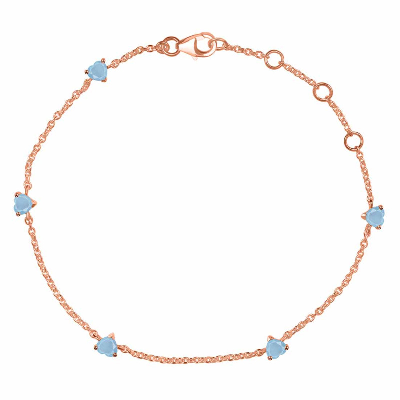 Aquamarine Bracelet AQM-RDB-169.