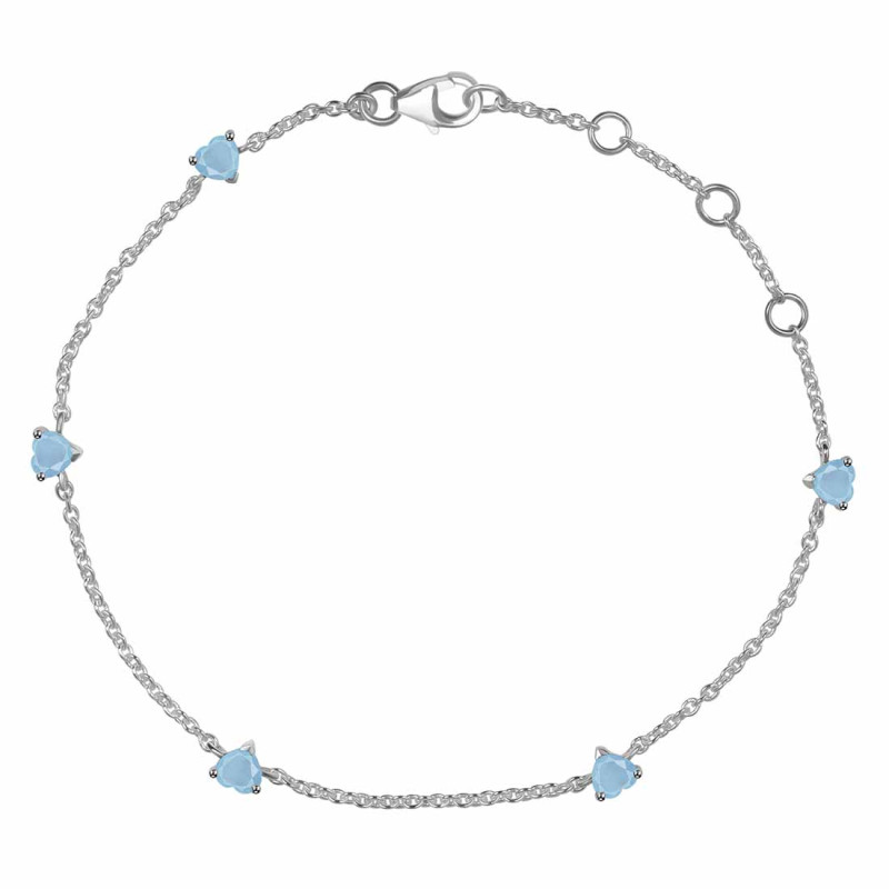 Aquamarine Bracelet AQM-RDB-169.