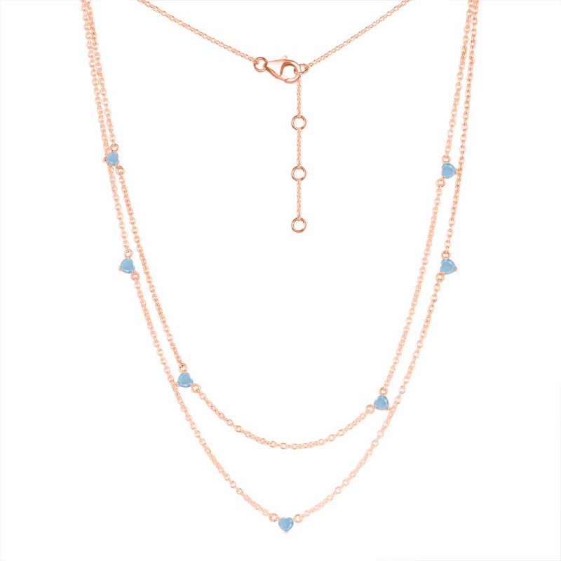 Aquamarine Necklace AQM-RDN-388.