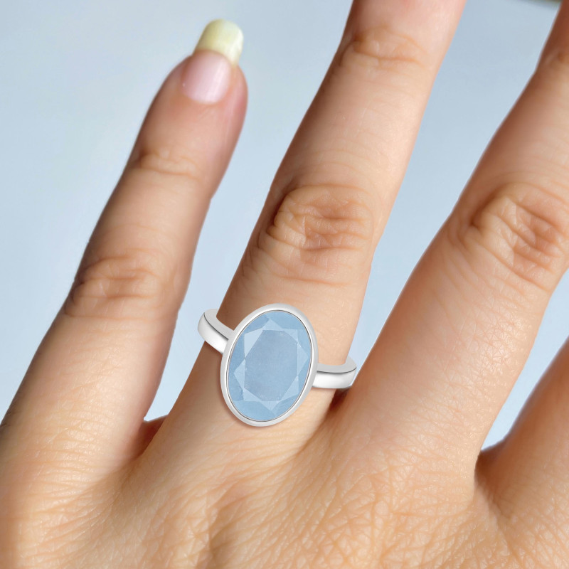 Aquamarine Ring AQM-RDR-1892.
