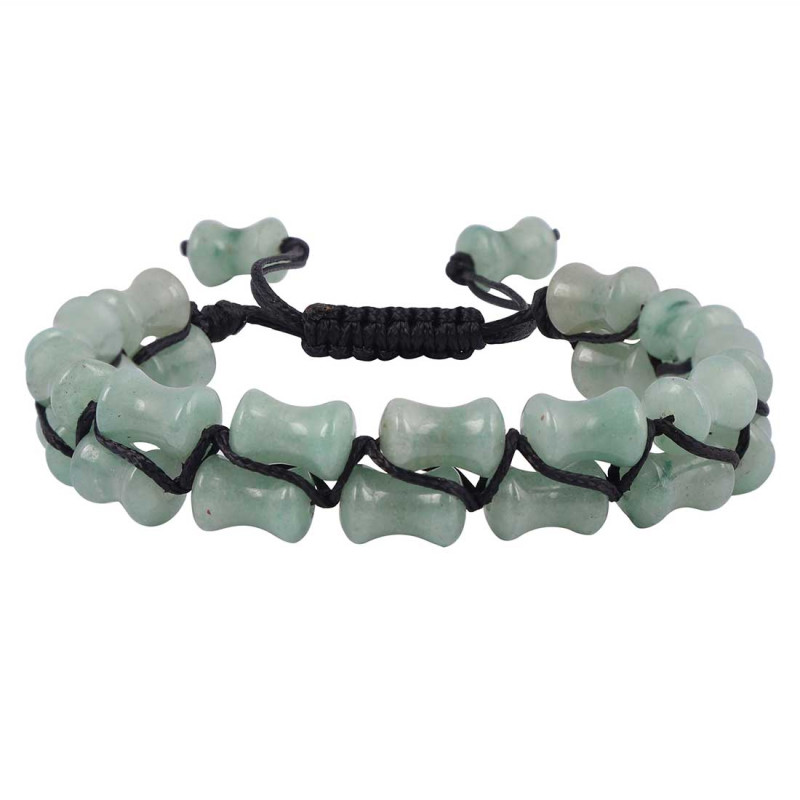 Prehnite Beaded Bracelet BDD-11-142