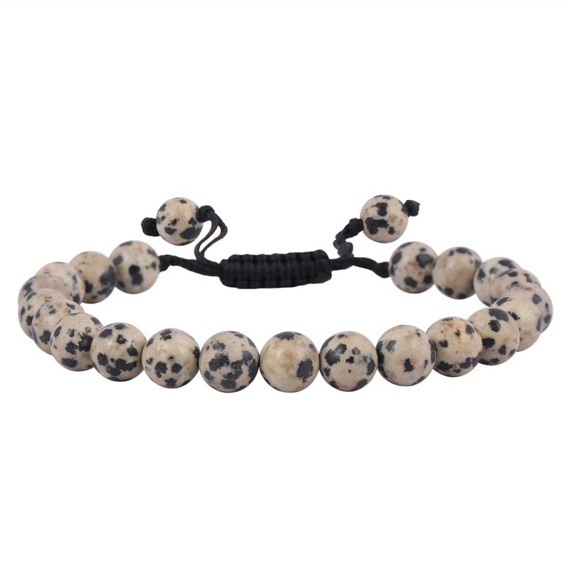 Dalmatian Beaded Bracelet BDD-11-155