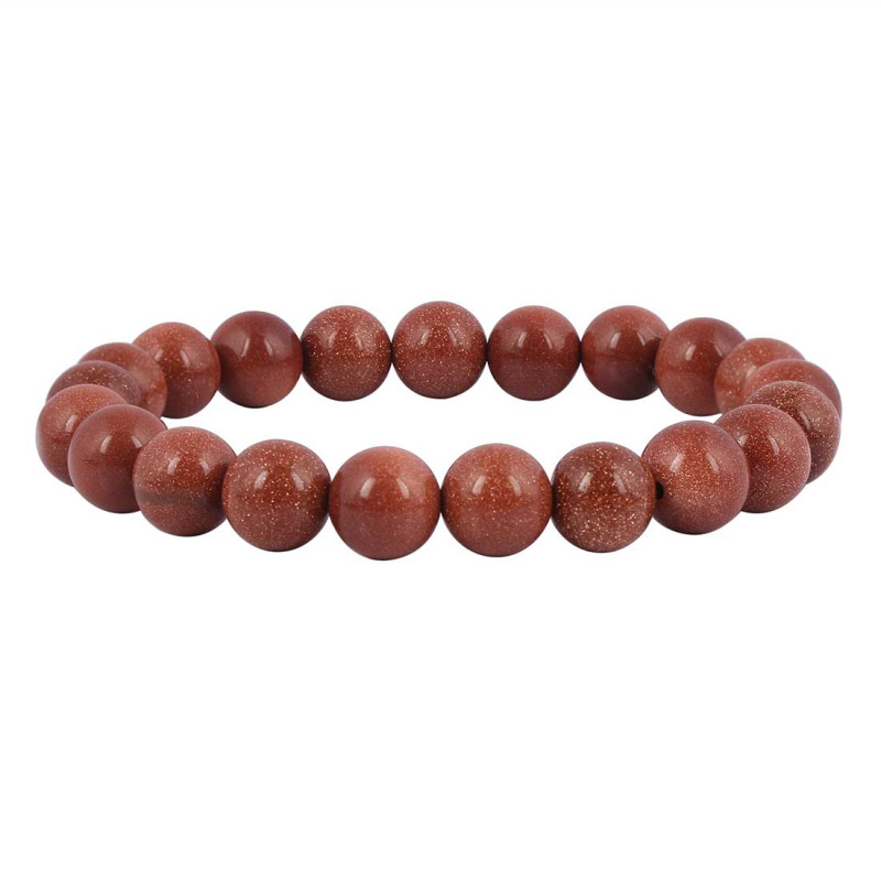 Sunstone Beaded Bracelet BDD-11-166