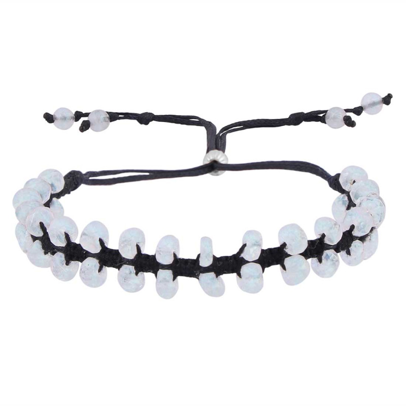 Moonstone Beaded Bracelet BDD-11-321