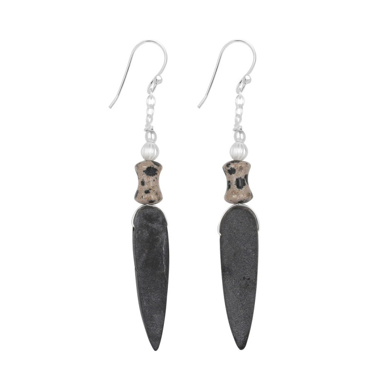 Delmefia Jasper Beaded Earring BDD-3-168