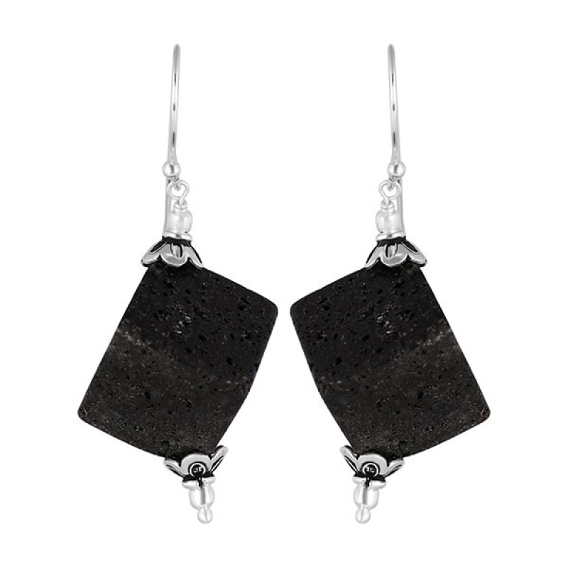 Lava Beaded Earring BDD-3-3