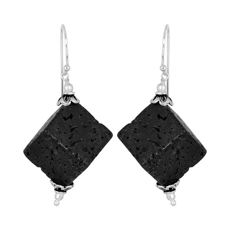 Lava Beaded Earring BDD-3-7