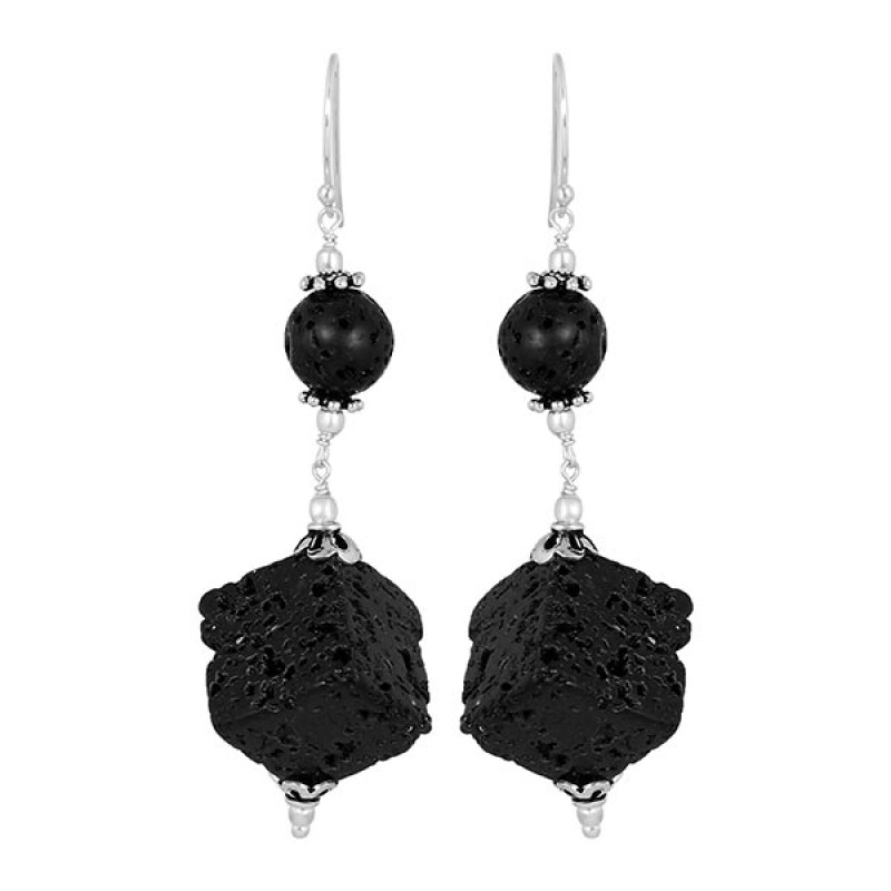 Lava Beaded Earring BDD-3-8