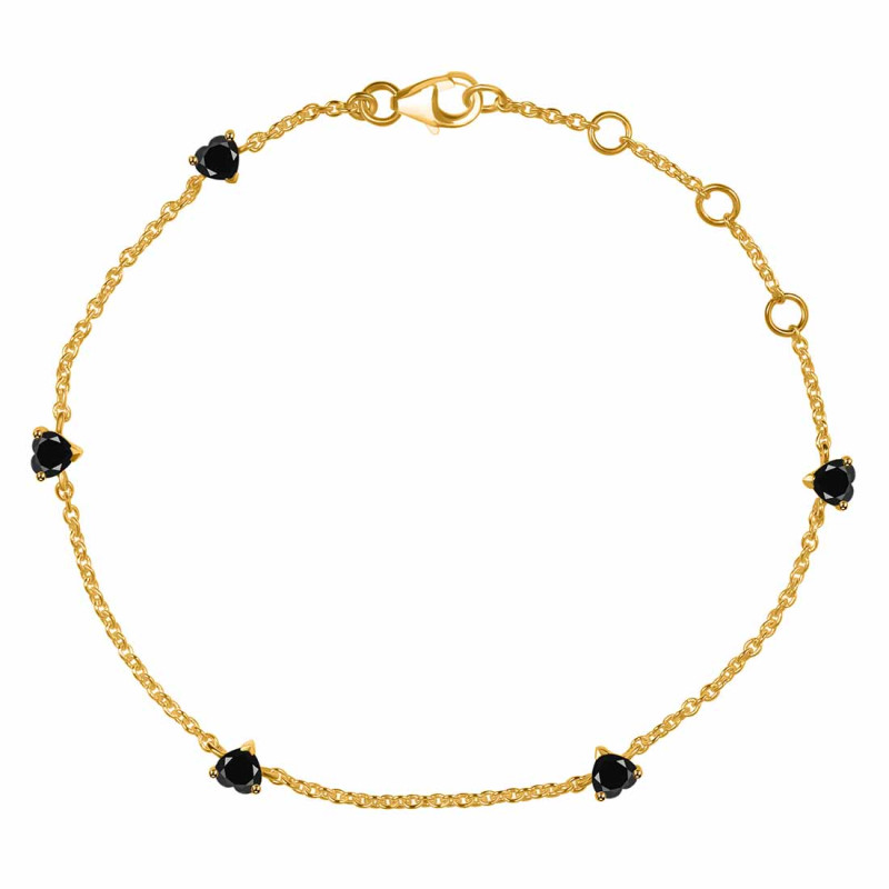 Black Tourmaline Bracelet BLS-RDB-169.
