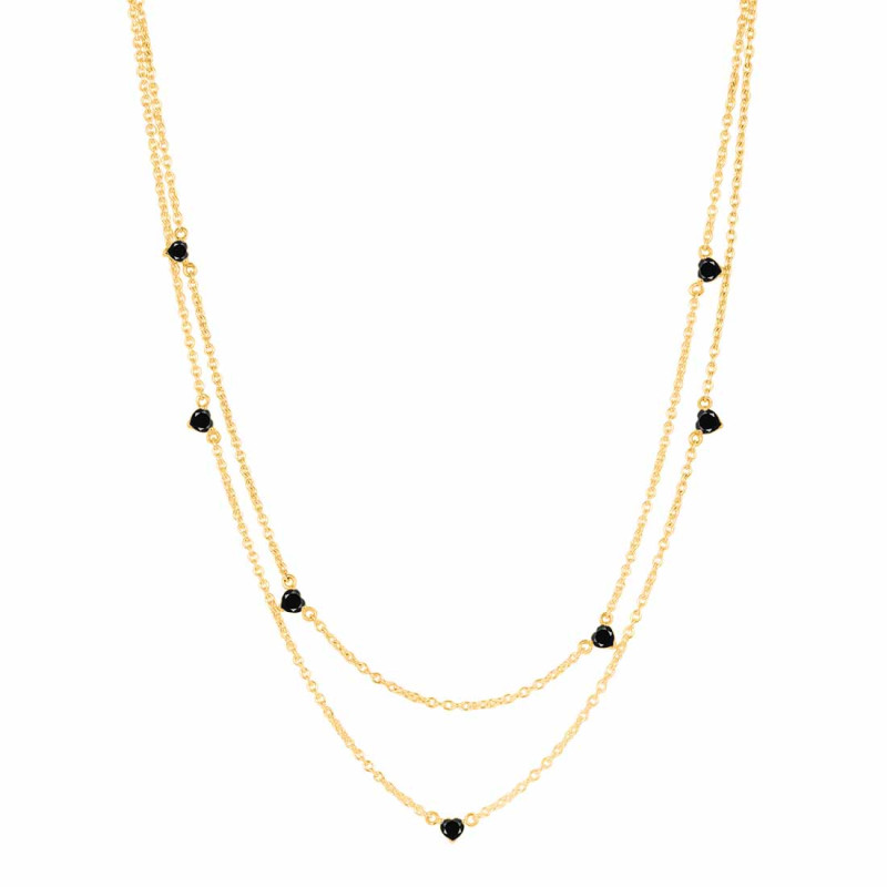 Black Tourmaline Necklace BLS-RDN-388.