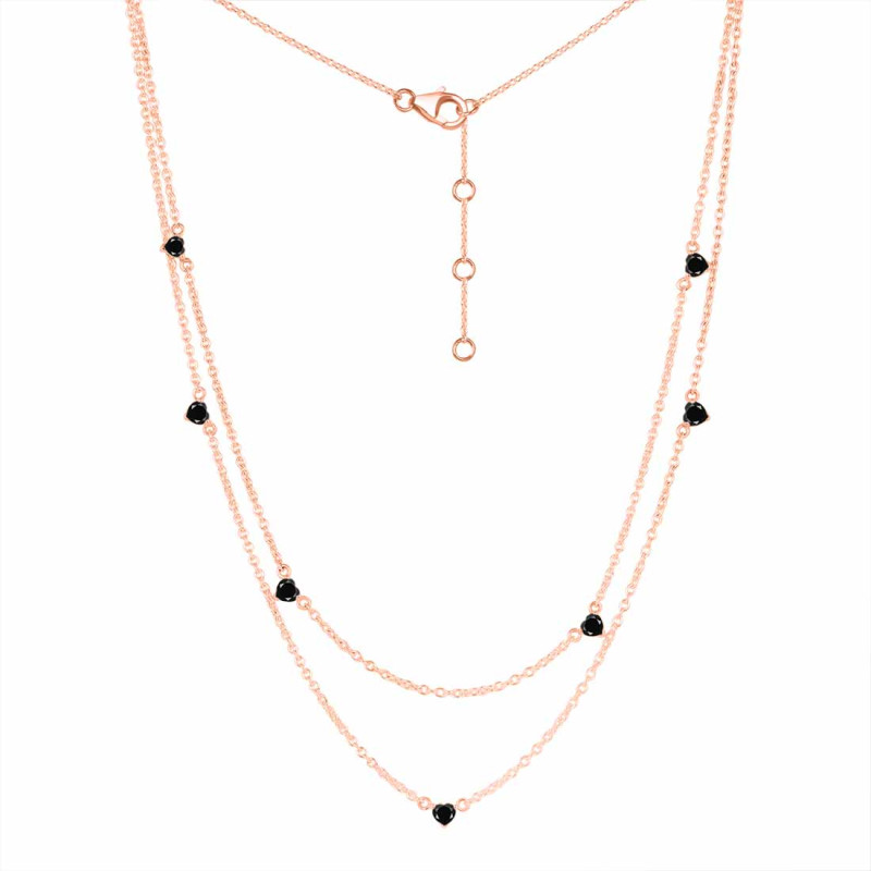 Black Tourmaline Necklace BLS-RDN-388.
