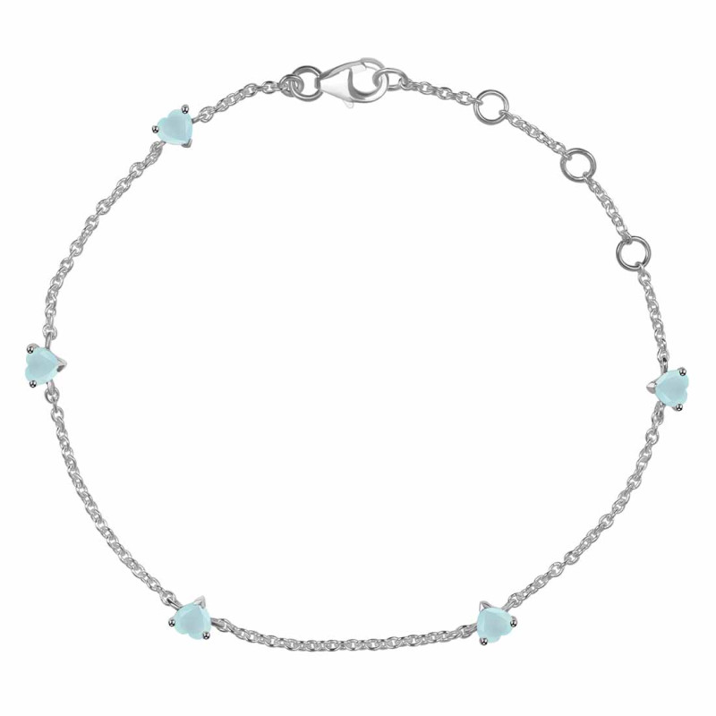 Blue Chalcedony Bracelet BLX-RDB-169.