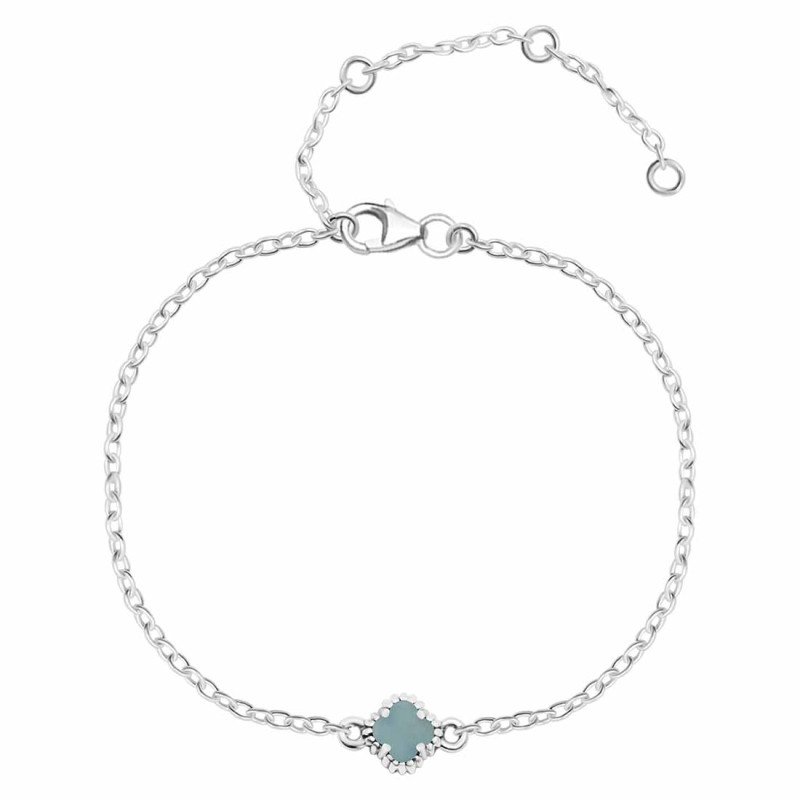 Blue Chalcedony Bracelet BLX-RDB-225.