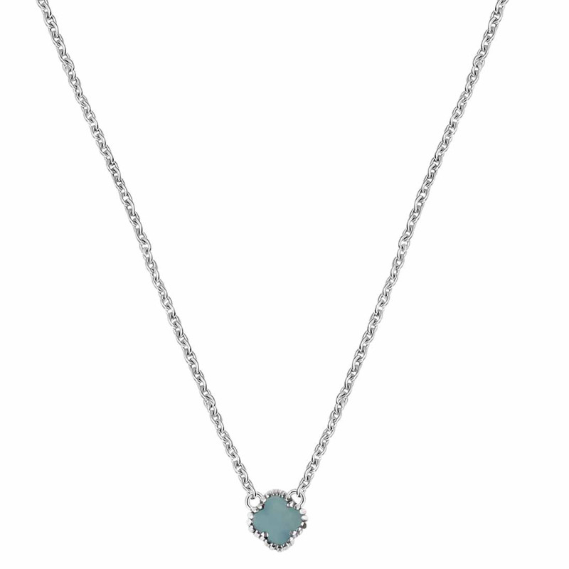 Blue Chalcedony Necklace BLX-RDN-464.