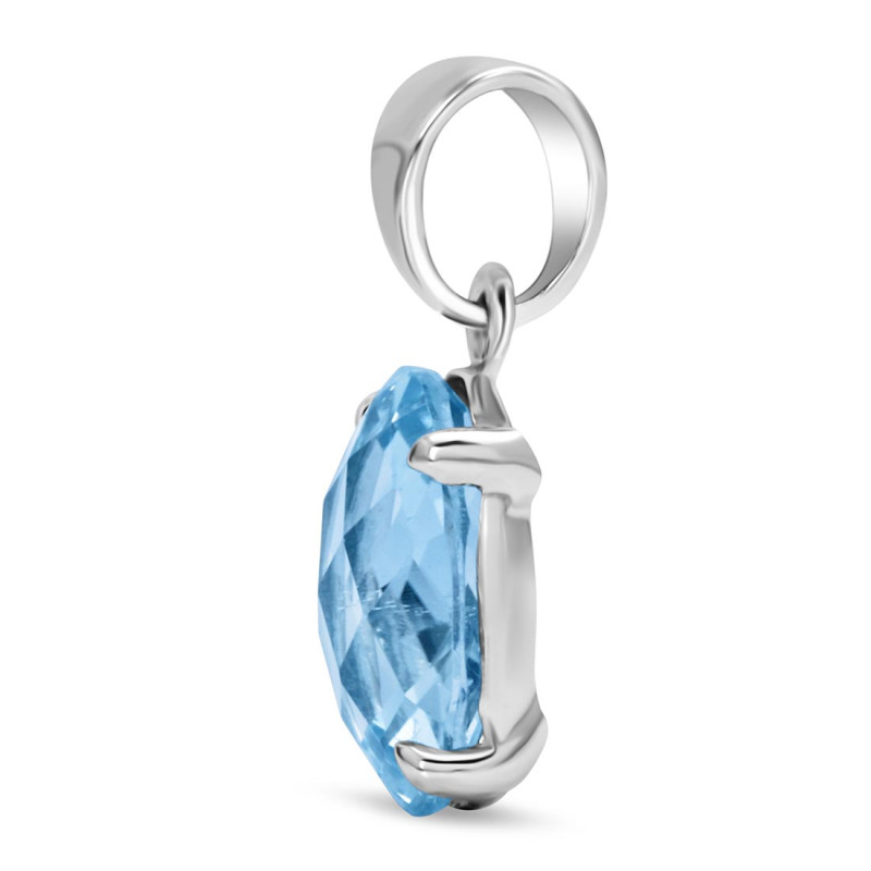 Blue Topaz Pendant BTZ-1-6