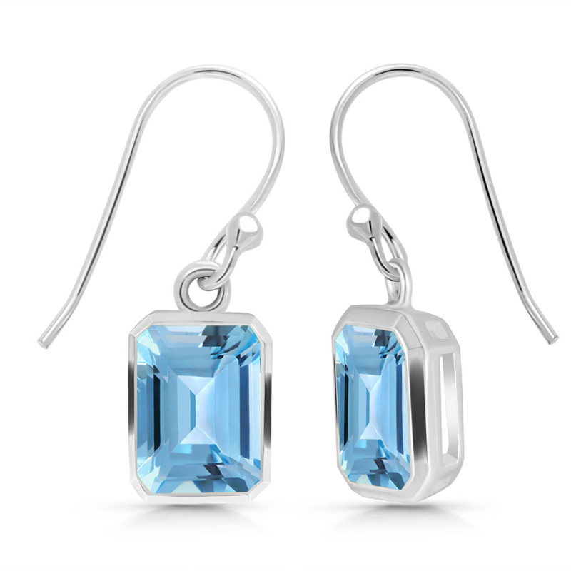 Blue Topaz Earring
