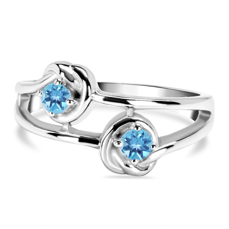 Blue Topaz Ring BTZ-RDR-22.