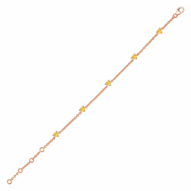Citrine Bracelet CIT-RDB-169.