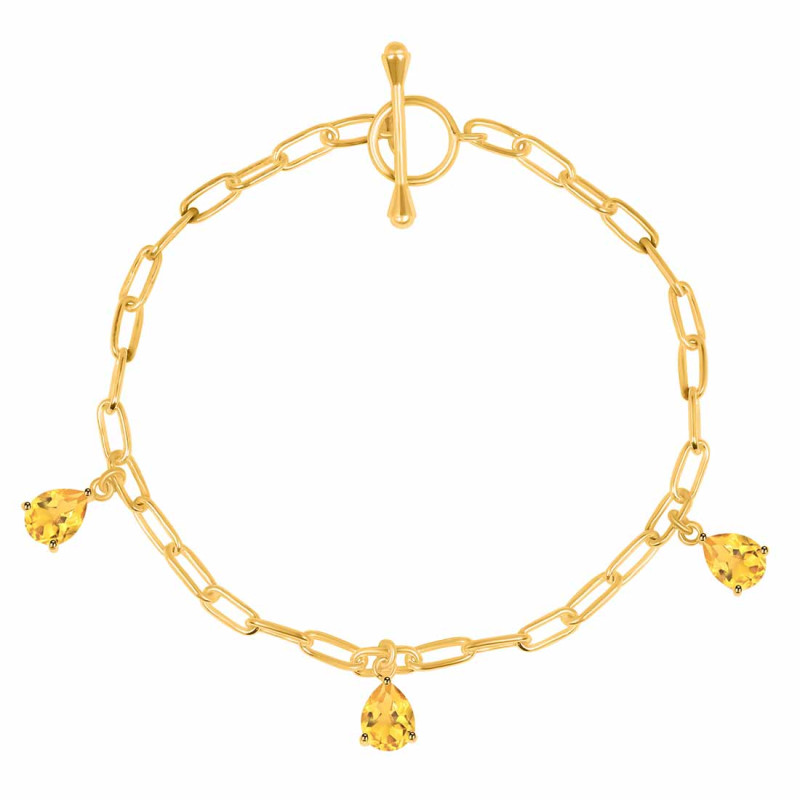 Citrine Bracelet CIT-RDB-171.